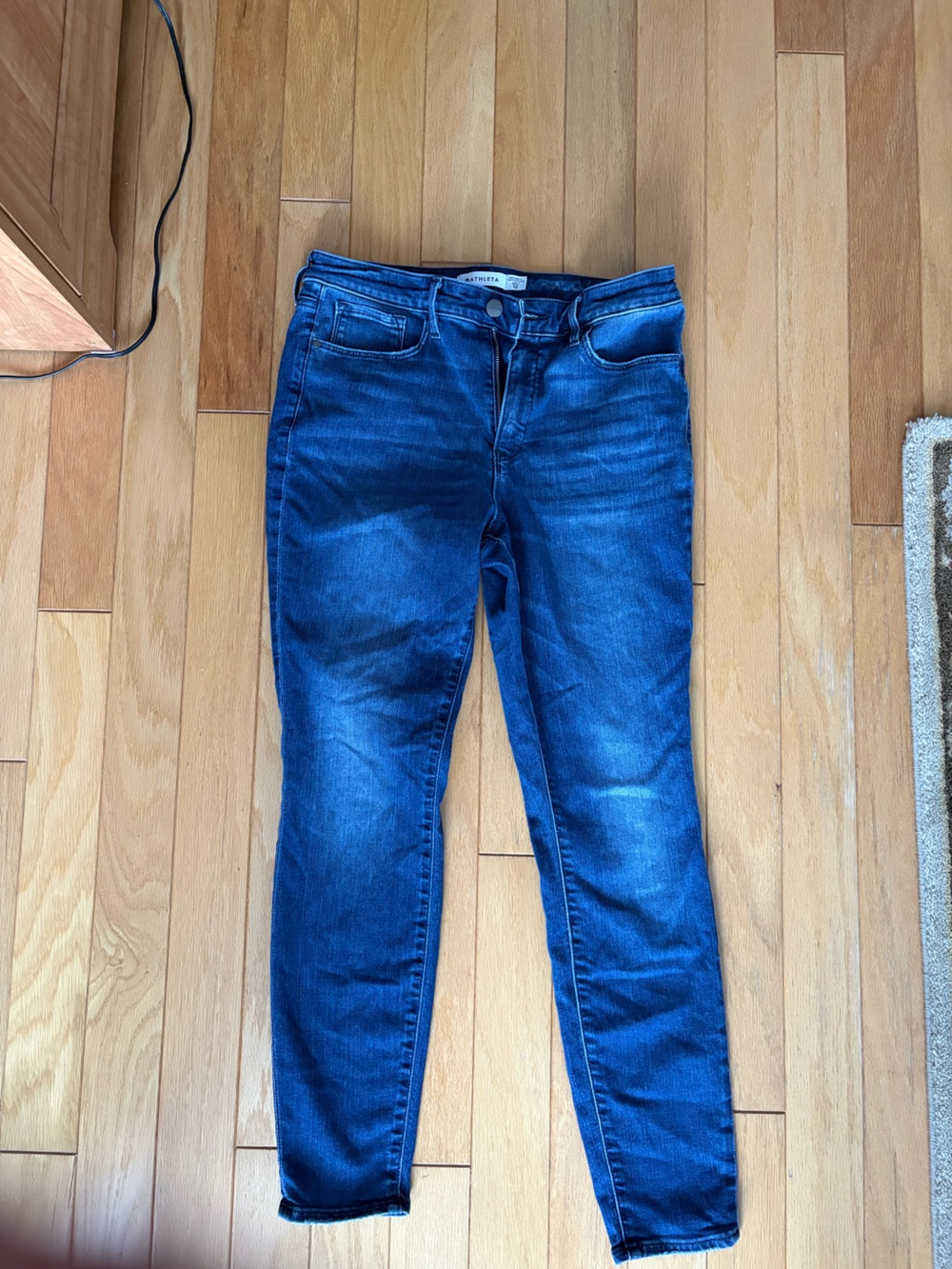 Athleta Dark Blue Skinny Jeans